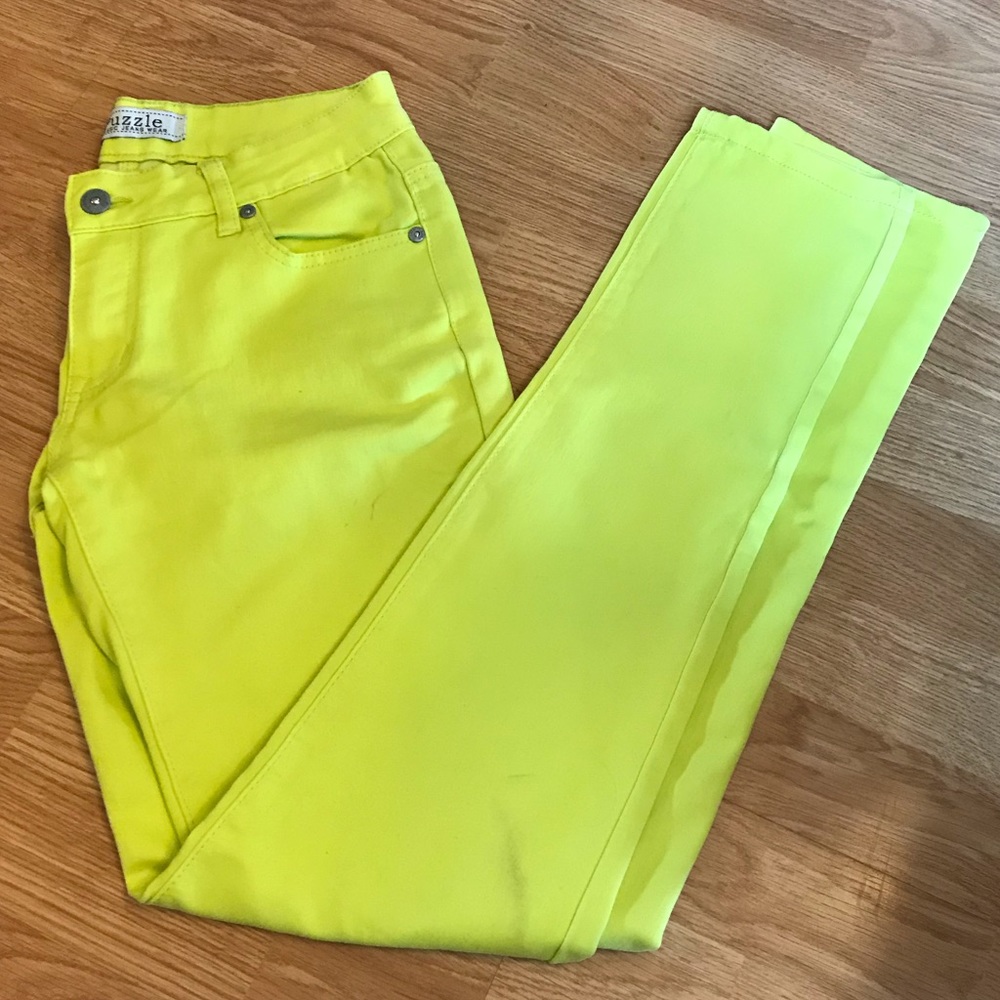 Lime Skinny Jeggings 💜For Bundles Only💜